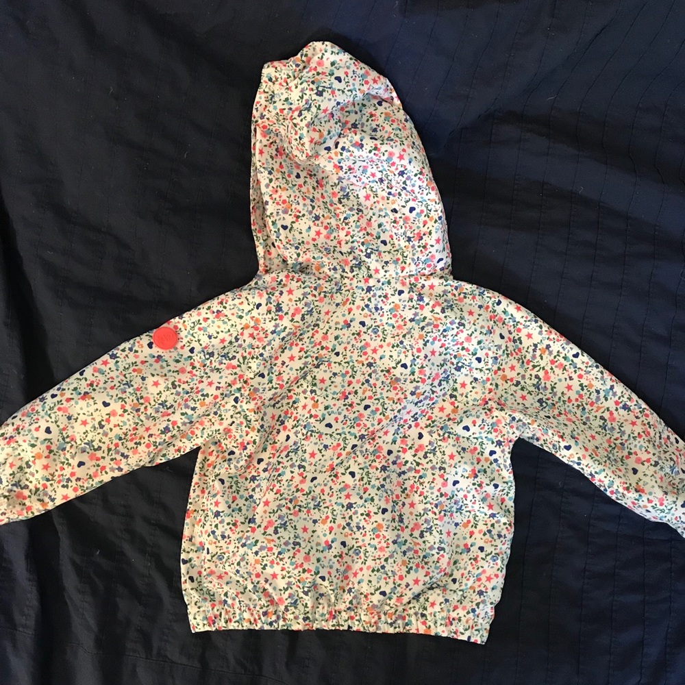 Zara Baby Floral Raincoat size 2/3T